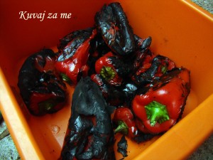 Pečene crvene paprike
