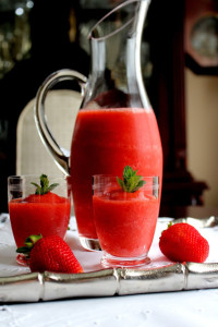 Strawberry shots